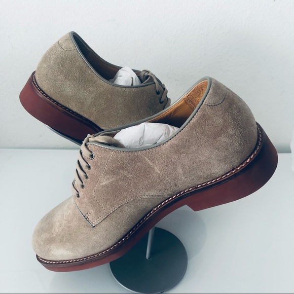 POLO RALPH LAUREN LEATHER PLAIN TOE SHOES.8.5 - Picture 5 of 9